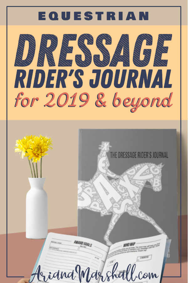 Dressage Rider Journal #dressage #dressagetraining